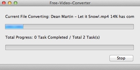 iStonsoft Free Video Converter 2.1 : Converting Input Files