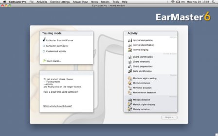 EarMaster Pro 6 screenshot