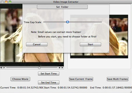 Video Image Extractor 1.0 : Main window