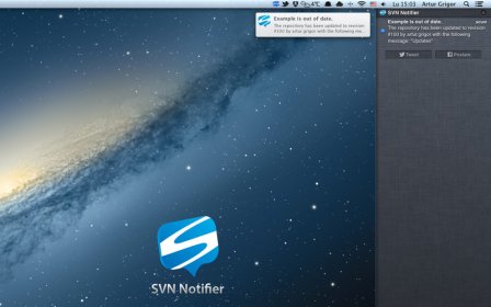SVN Notifier screenshot