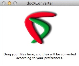docXConverter 3.3 : Main Window