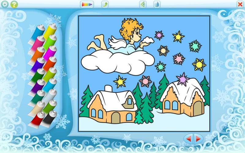 Color by Numbers - Christmas - Free 1.0 : Color by Numbers - Christmas - Free screenshot