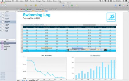 Numbers screenshot