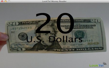 LookTel Money Reader screenshot