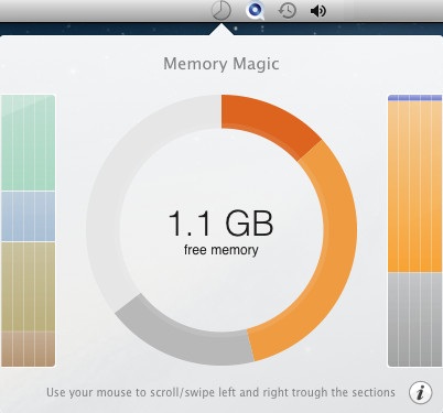 Memory Magic 1.0 : Main window