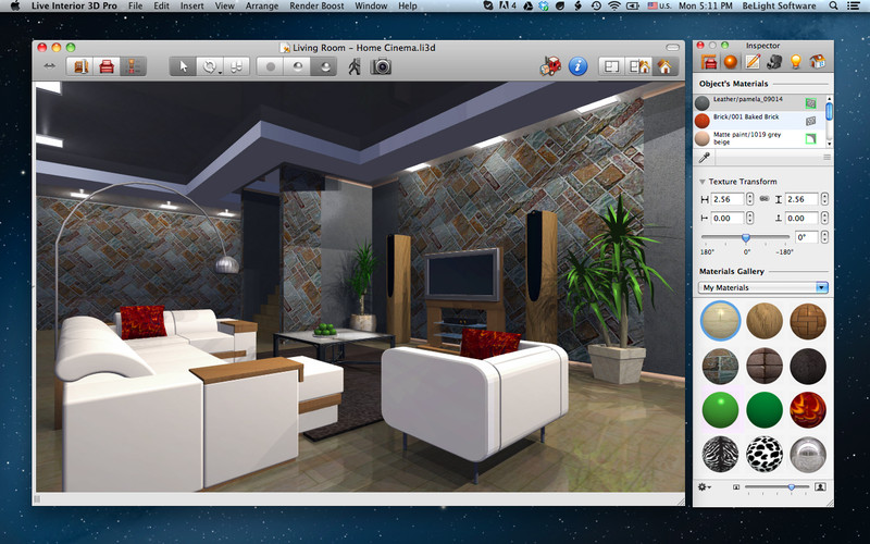Live Interior 3D Pro Edition 2.8 : Live Interior 3D Pro Edition screenshot