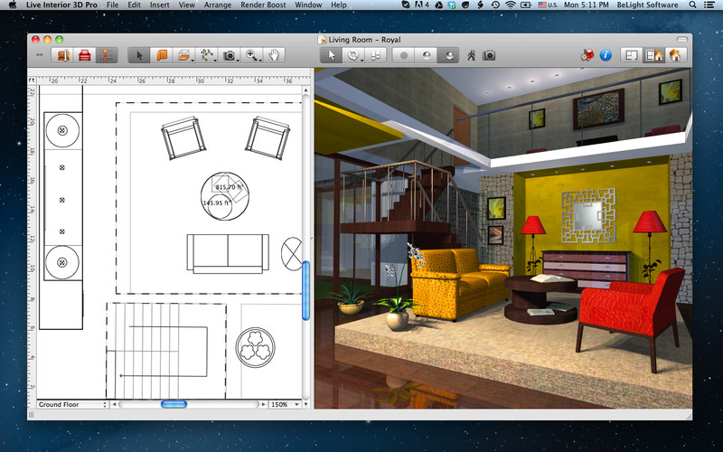 Live Interior 3D Pro Edition 2.8 : Live Interior 3D Pro Edition screenshot