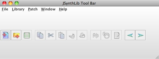 JSynthLib 0.2 : Main window
