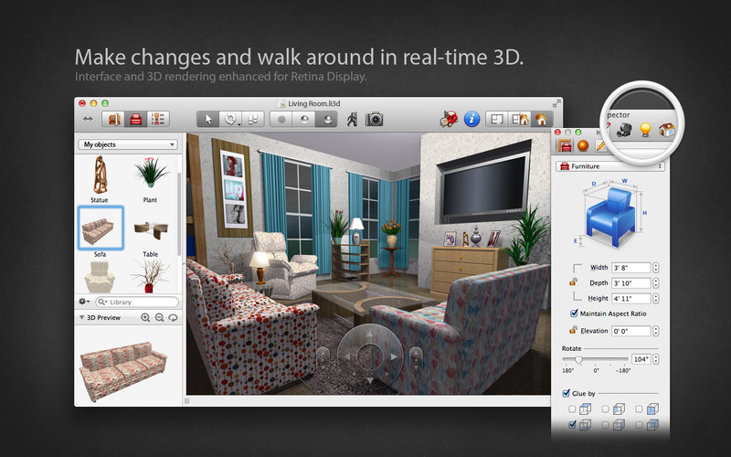 Live Interior 3D Standard Edition 2.8 : Live Interior 3D Standard Edition screenshot