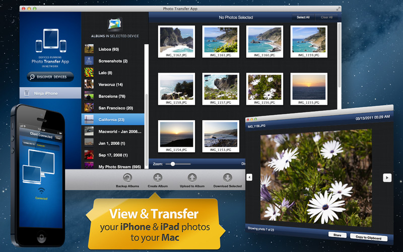 Photo Transfer App 2.0 : Photo Transfer App screenshot