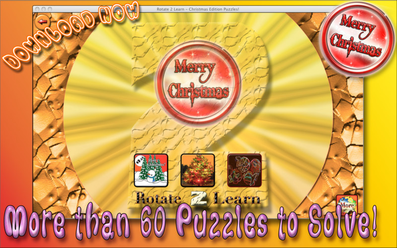 Rotate 2 Learn: Christmas Edition Puzzles! 1.0 : Rotate 2 Learn: Christmas Edition Puzzles! screenshot