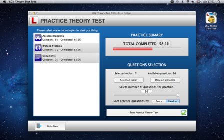 LGV Theory Test (UK) - Free Edition screenshot