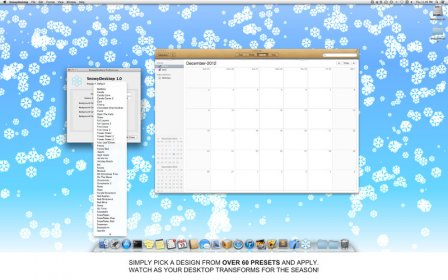 SnowyDesktop Xmas Animated Desktop screenshot