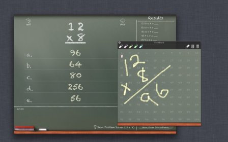 MathBoard screenshot