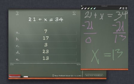 MathBoard screenshot