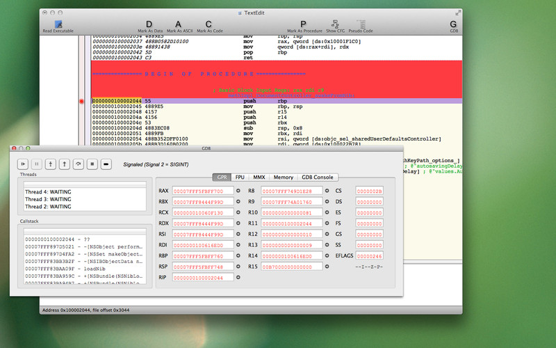 Hopper Disassembler 2.7 : Hopper Disassembler screenshot