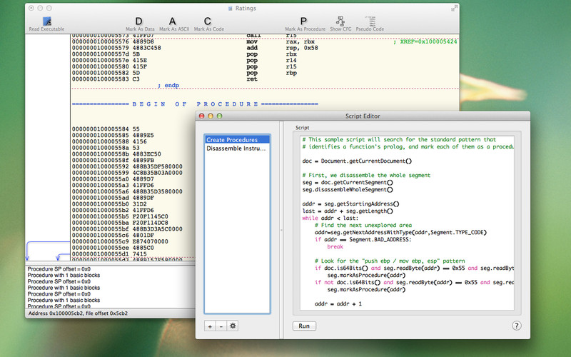 Hopper Disassembler 2.7 : Hopper Disassembler screenshot