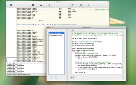 Hopper Disassembler screenshot
