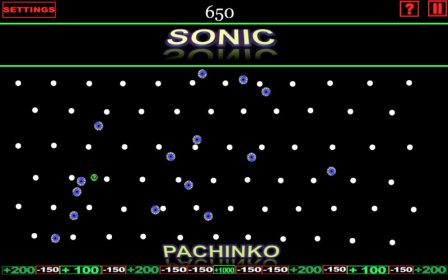 Sonic Pachinko screenshot
