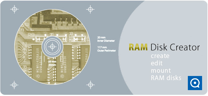 Ram Disk Creator 1.0 : Main window