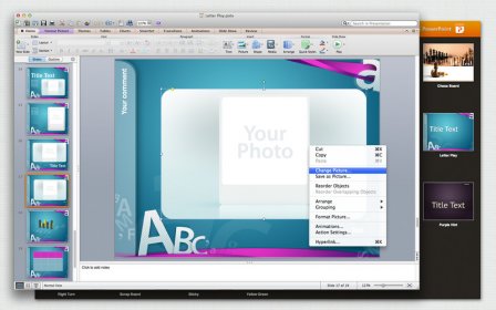 Templates for MS PowerPoint screenshot