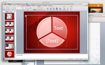 Templates for MS PowerPoint screenshot