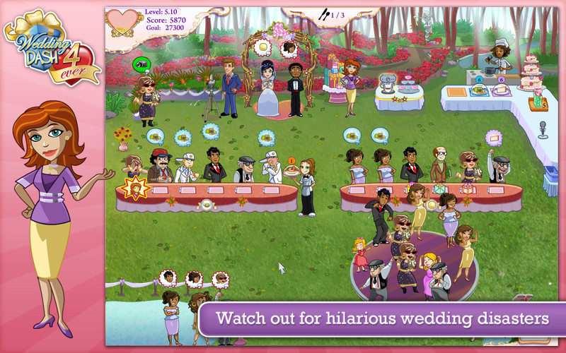 Wedding Dash 4-Ever 1.1 : Wedding Dash 4-Ever screenshot