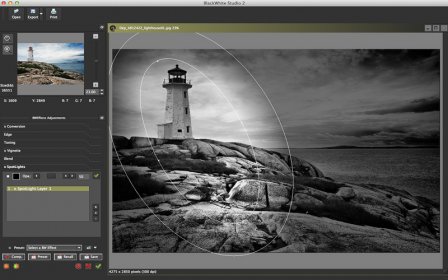 BlackWhite Studio 2 - Professional Tool for Black&White Photography screenshot