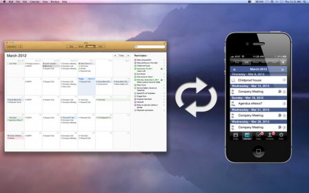 Agendus - Sync with iCal screenshot