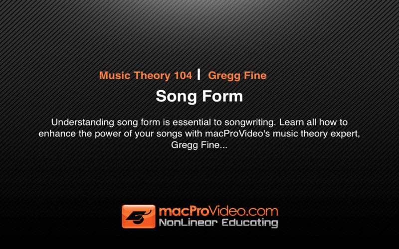 MPV's Music Theory 104 - Song Form 1.0 : MPV's Music Theory 104 - Song Form screenshot