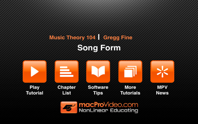 MPV's Music Theory 104 - Song Form 1.0 : MPV's Music Theory 104 - Song Form screenshot