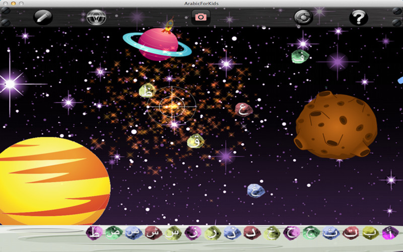 Planet Alphabet - Arabic 1.1 : Planet Alphabet - Arabic screenshot