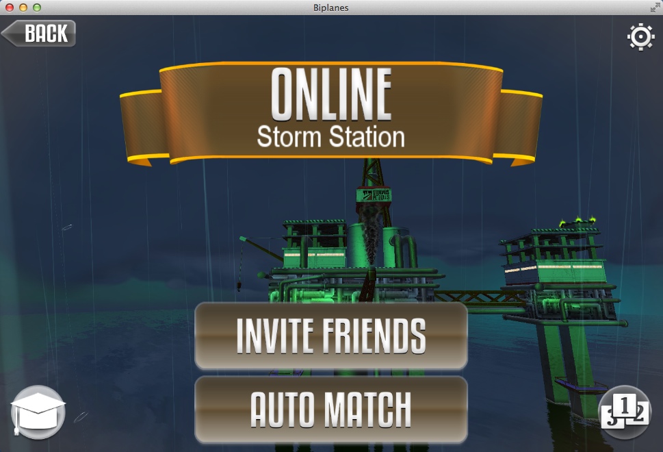 Biplanes 1.0 : Online Game Mode Window