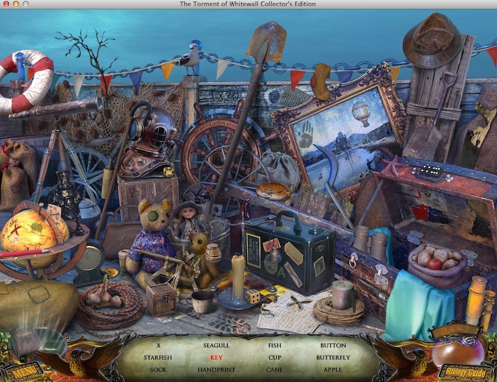 The Torment of Whitewall Collector's Edition 2.0 : Completing Hidden Object Mini-Game