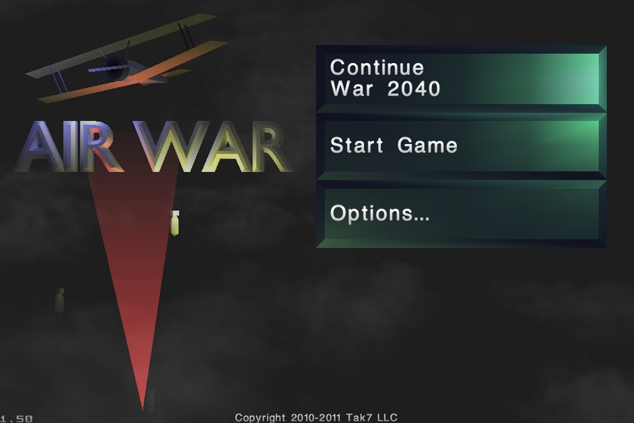 Air War 1.5 : Main window