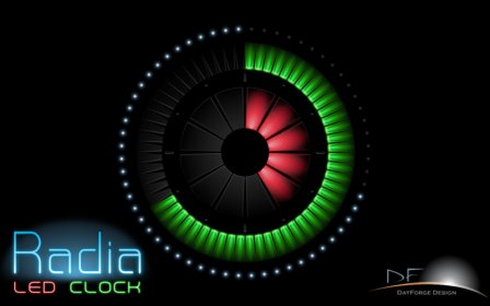 Radia LED Clock screenshot