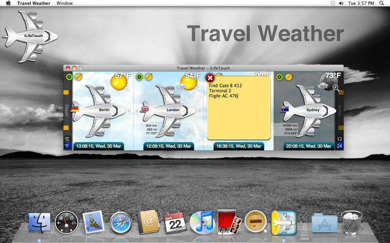 Travel Weather 1.2 : Travel Weather screenshot