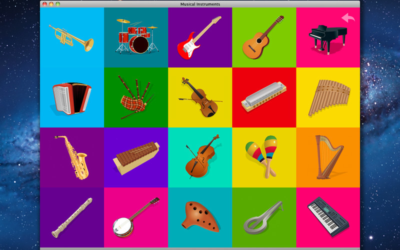 Musical Instruments 1.0 : Musical Instruments screenshot