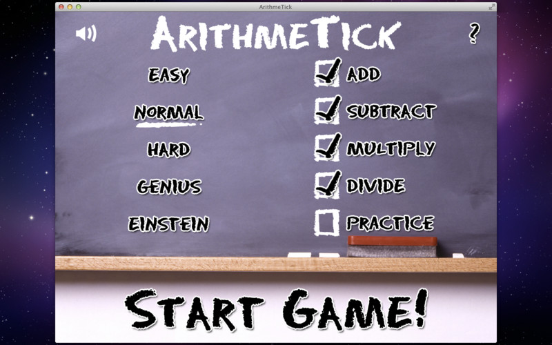 ArithmeTick - Math Flash Cards 1.1 : ArithmeTick - Math Flash Cards screenshot