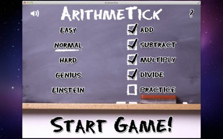 ArithmeTick - Math Flash Cards screenshot
