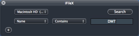 iFileX 1.3 : Main Window