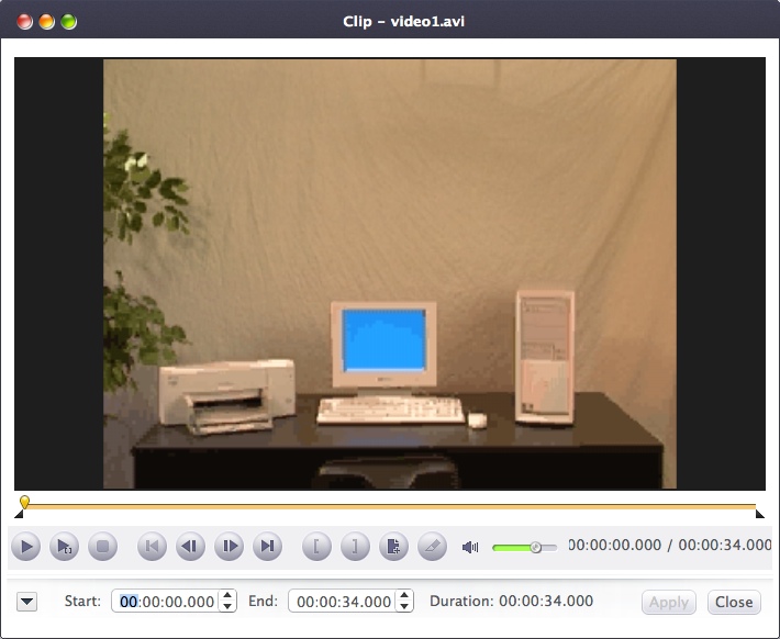 Xilisoft AVI to DVD Converter 7.1 : Editing Input File