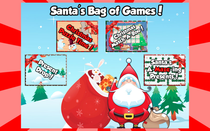 Santa's Bag of Games - 4 in 1! 1.0 : Santa's Bag of Games - 4 in 1! screenshot