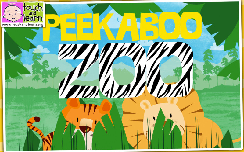 Peekaboo Zoo - Who's Hiding? A fun & educational introduction to Zoo Animals and their Sounds - by Touch & Learn 1.0 : Peekaboo Zoo - Who's Hiding? A fun & educational introduction to Zoo Animals and their Sounds - by Touch & Learn screenshot