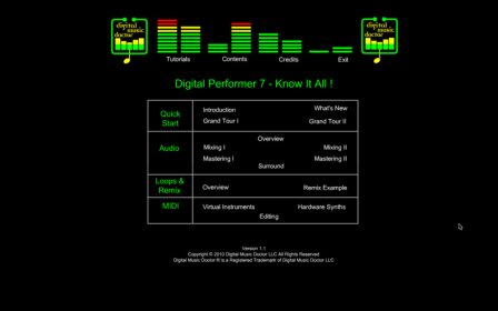 DMD's Digital Performer 7 - Know It All! screenshot