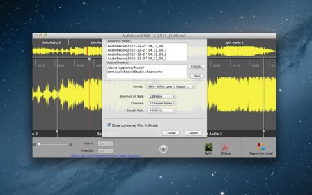 Audio Record Studio screenshot