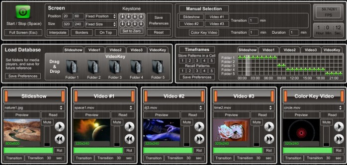 MultiVideo Station 6.1 : Main interface