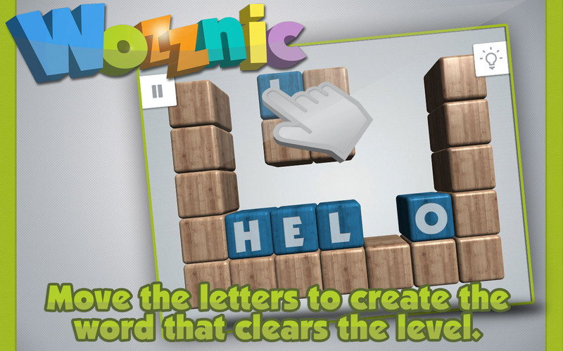Wozznic FREE: Word puzzle game 1.0 : Wozznic FREE: Word puzzle game screenshot
