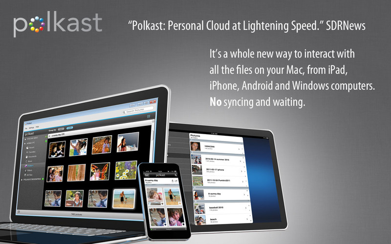 Polkast – mobile file access over Wi-Fi 2.8 : Polkast 