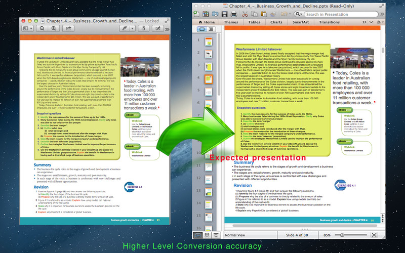 PDF to PowerPoint 3.7 : PDF to PowerPoint screenshot